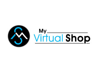 My Virtual Shop logo design by Conception