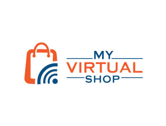 My Virtual Shop logo design by Conception