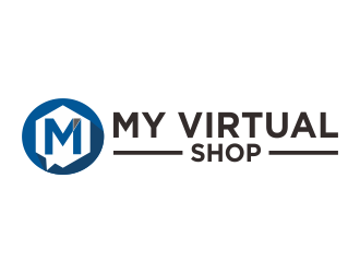 My Virtual Shop logo design by Greenlight