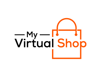 My Virtual Shop logo design by BrainStorming