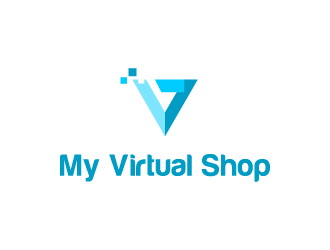 My Virtual Shop logo design by gateout