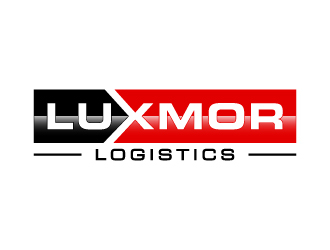Luxmor Logistcs  logo design by BrainStorming