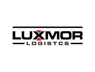 Luxmor Logistcs  logo design by Landung