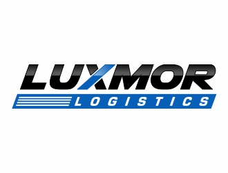 Luxmor Logistcs  logo design by Mardhi