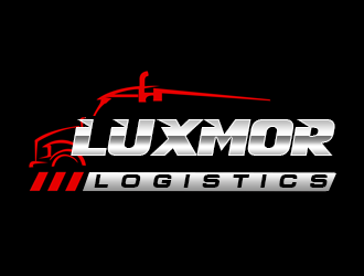 Luxmor Logistcs  logo design by kunejo
