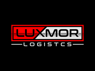 Luxmor Logistcs  logo design by mukleyRx