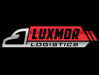 Luxmor Logistcs  logo design by M J