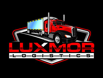 Luxmor Logistcs  logo design by daywalker