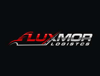 Luxmor Logistcs  logo design by Rizqy