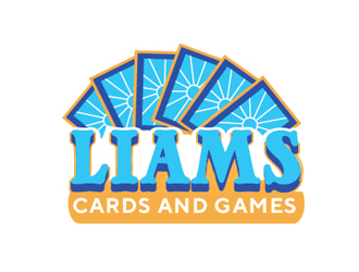 Liams Cards and Games logo design by Roma