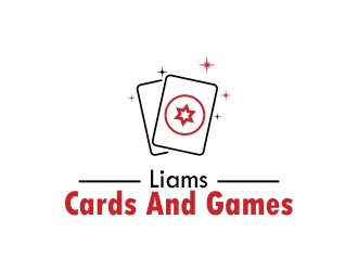 Liams Cards and Games logo design by DMC_Studio