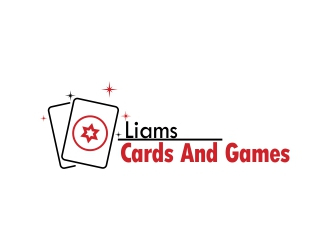 Liams Cards and Games logo design by DMC_Studio