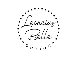 Leoncias Belle Boutique  logo design by cikiyunn