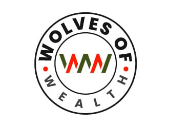 Wolves Of Wealth  logo design by aryamaity