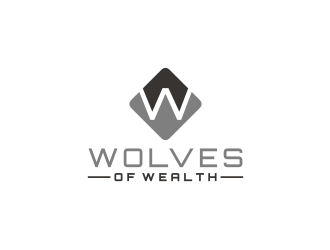 Wolves Of Wealth  logo design by Artomoro