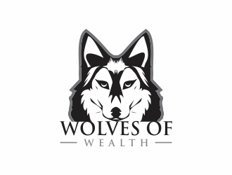 Wolves Of Wealth  logo design by santrie
