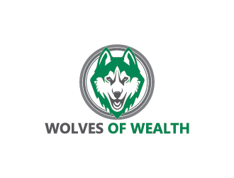 Wolves Of Wealth  logo design by bcendet