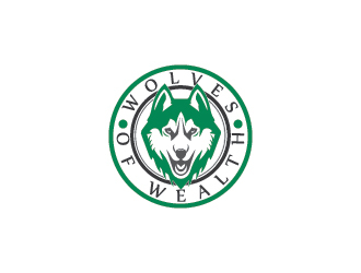 Wolves Of Wealth  logo design by bcendet