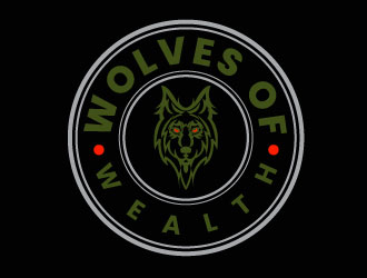 Wolves Of Wealth  logo design by aryamaity