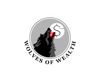 Wolves Of Wealth  logo design by chumberarto