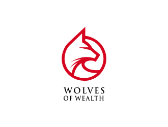 Wolves Of Wealth  logo design by wildbrain