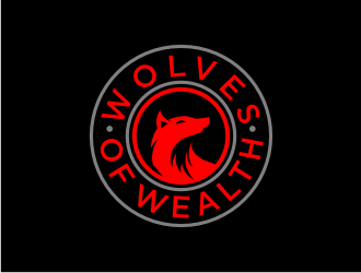 Wolves Of Wealth  logo design by puthreeone