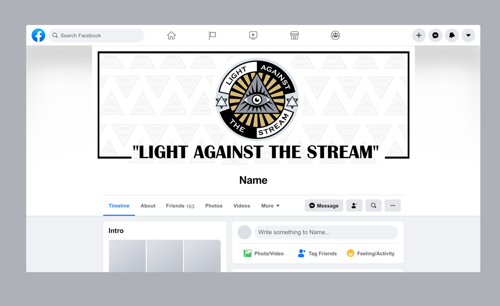 Against the Stream logo design by grea8design