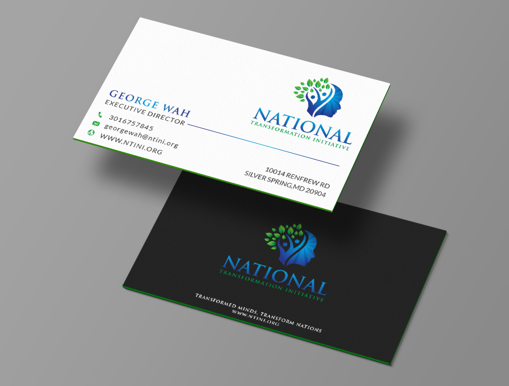 NATIONAL TRANSFORMATION INITIATIVE  logo design by Niqnish