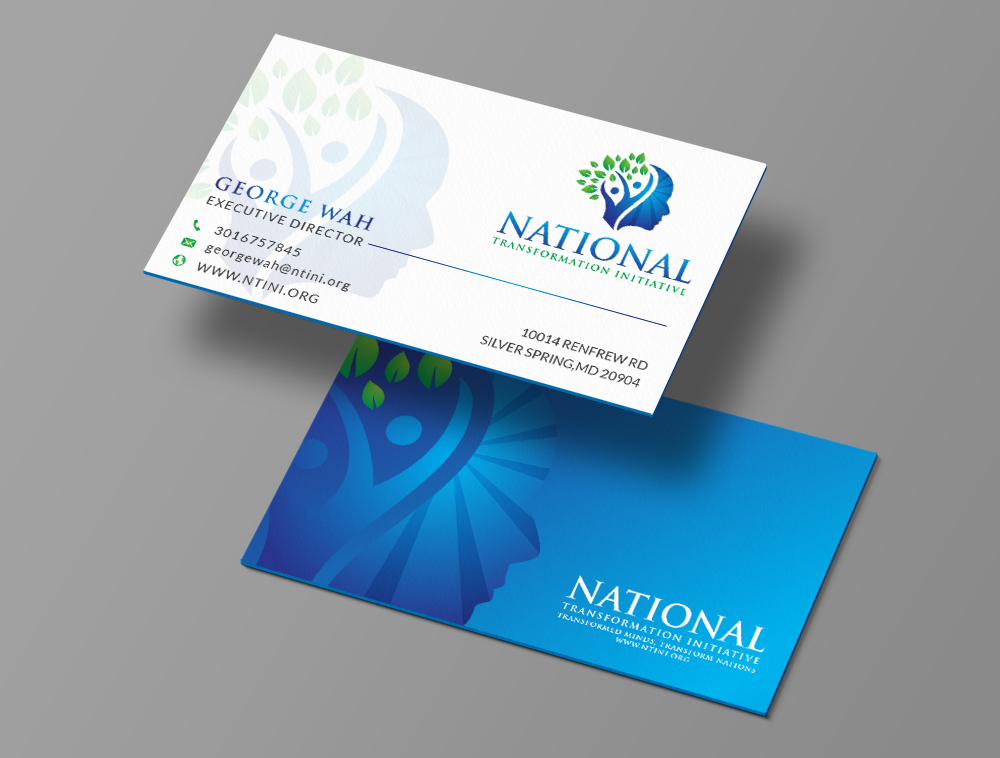 NATIONAL TRANSFORMATION INITIATIVE  logo design by Niqnish