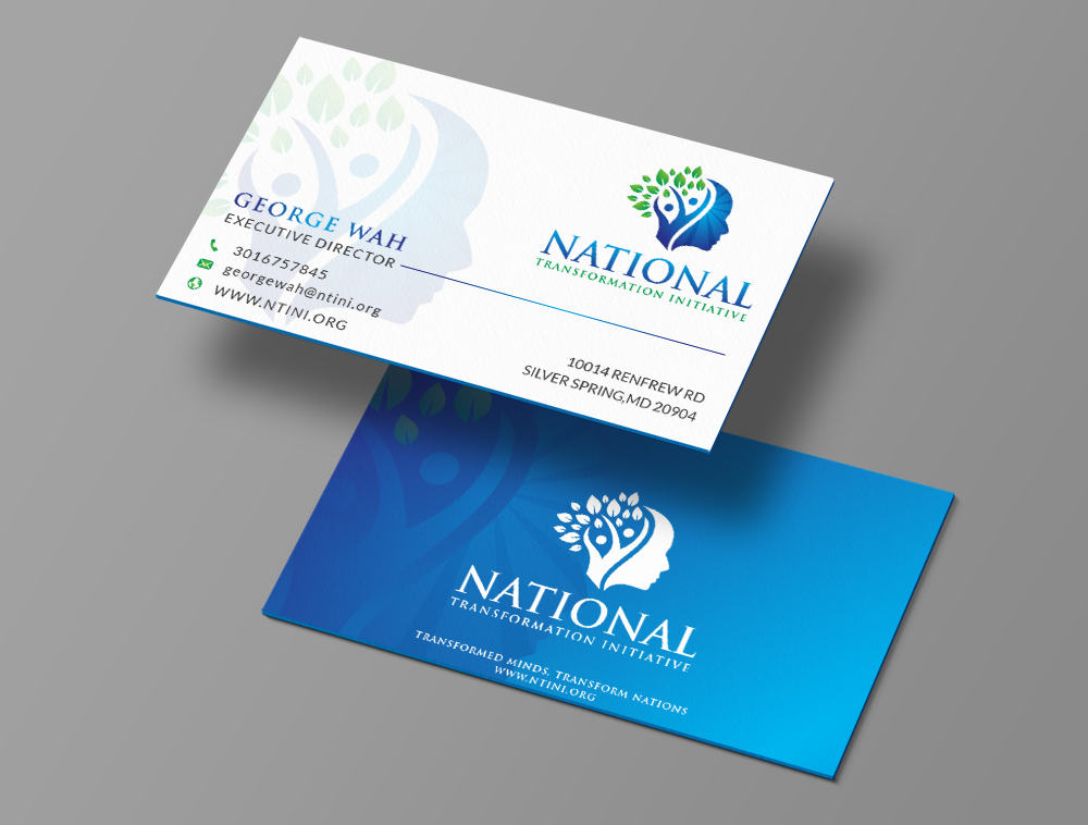 NATIONAL TRANSFORMATION INITIATIVE  logo design by Niqnish