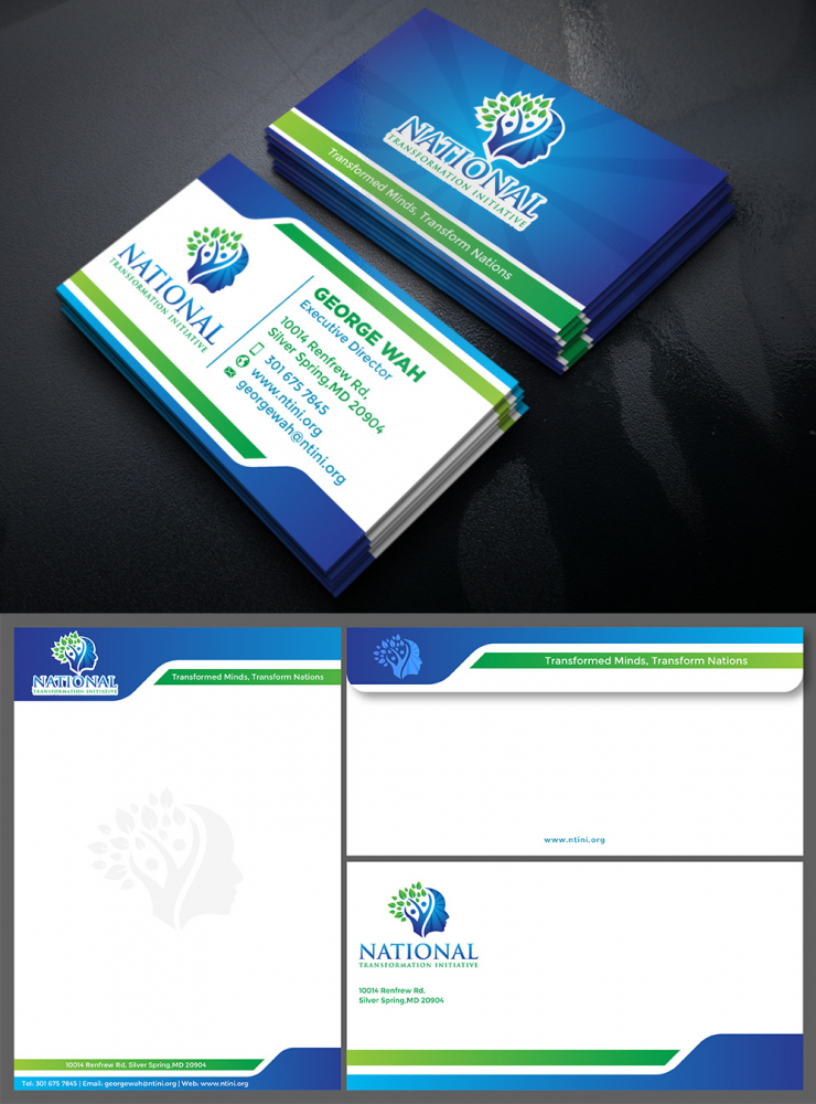 NATIONAL TRANSFORMATION INITIATIVE  logo design by Gelotine