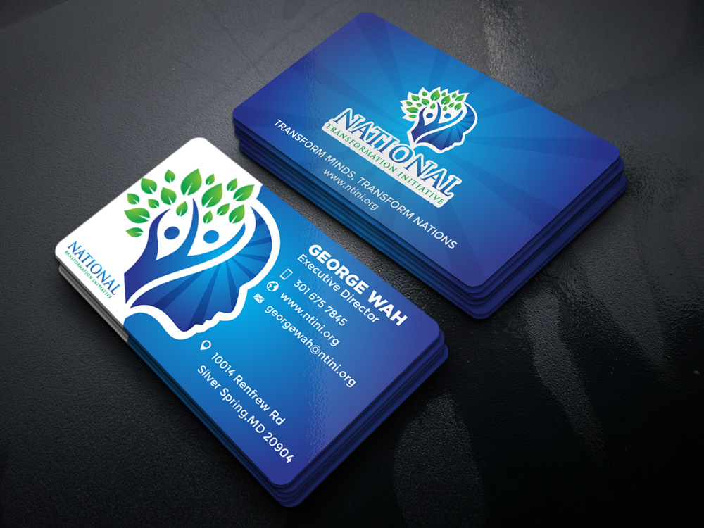 NATIONAL TRANSFORMATION INITIATIVE  logo design by Gelotine