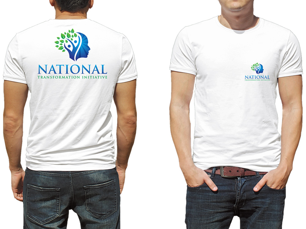 NATIONAL TRANSFORMATION INITIATIVE  logo design by Gelotine
