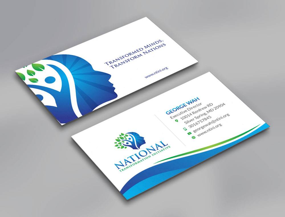 NATIONAL TRANSFORMATION INITIATIVE  logo design by fritsB