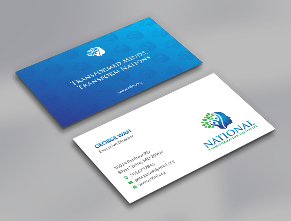 NATIONAL TRANSFORMATION INITIATIVE  logo design by fritsB
