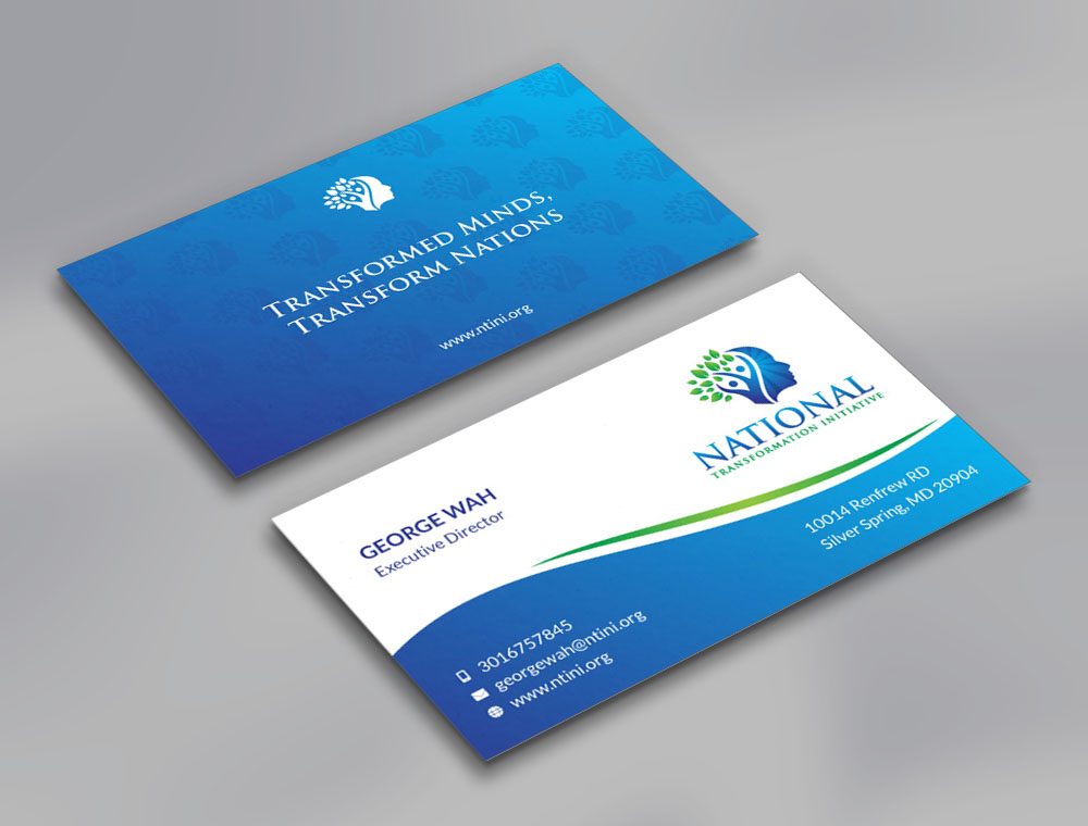 NATIONAL TRANSFORMATION INITIATIVE  logo design by fritsB