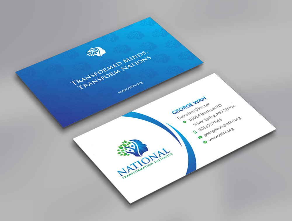NATIONAL TRANSFORMATION INITIATIVE  logo design by fritsB