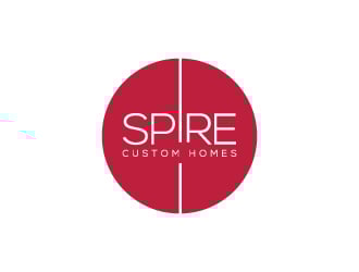 Spire Custom Homes logo design by yondi