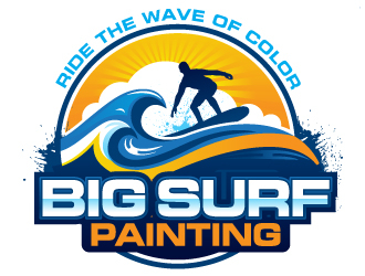 Big Surf Painting logo design by LucidSketch