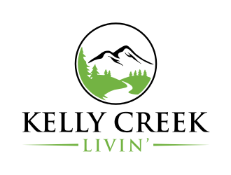 Kelly Creek livin’ logo design by Franky.