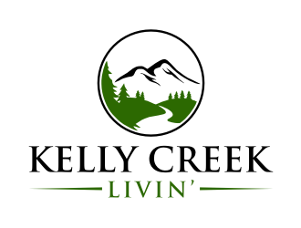 Kelly Creek livin’ logo design by Franky.