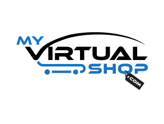 My Virtual Shop logo design by fritsB