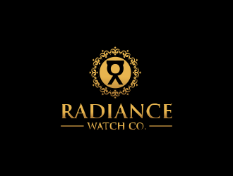 Radiance Watch Co. logo design by MUNAROH