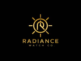 Radiance Watch Co. logo design by usef44