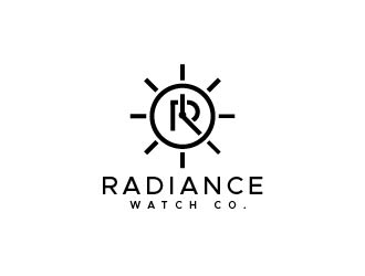 Radiance Watch Co. logo design by usef44