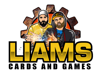 Liams Cards and Games logo design by ElonStark