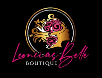 Leoncias Belle Boutique  logo design by ElonStark