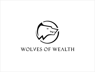 Wolves Of Wealth  logo design by Shabbir