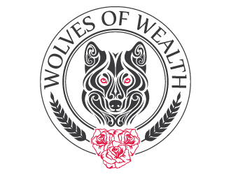 Wolves Of Wealth  logo design by sanu