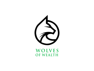 Wolves Of Wealth  logo design by wildbrain